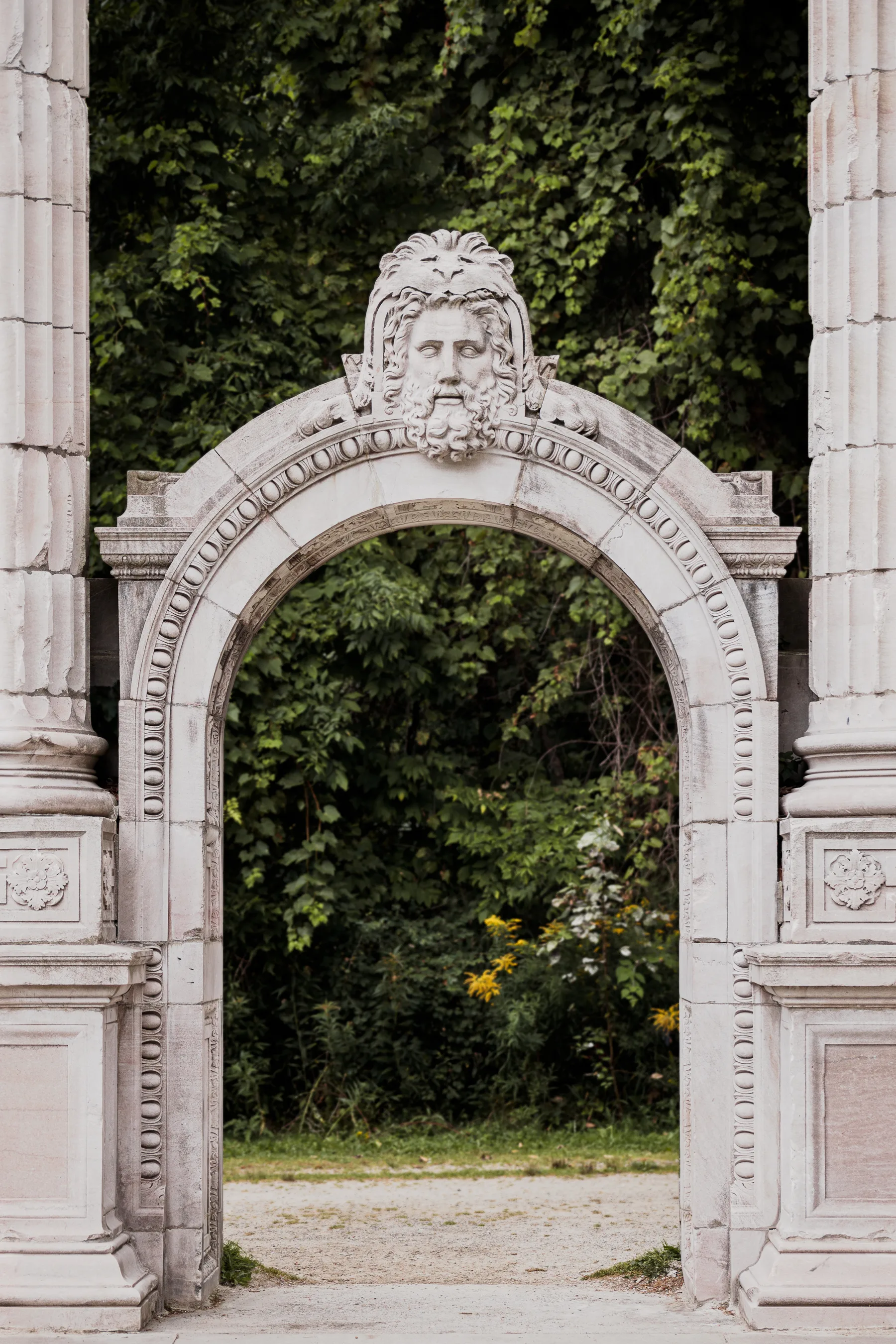 Benjamin Edward Birch Architectural Photography Toronto Ontario Canada Guild Park Scarborough Greek Column Architecture