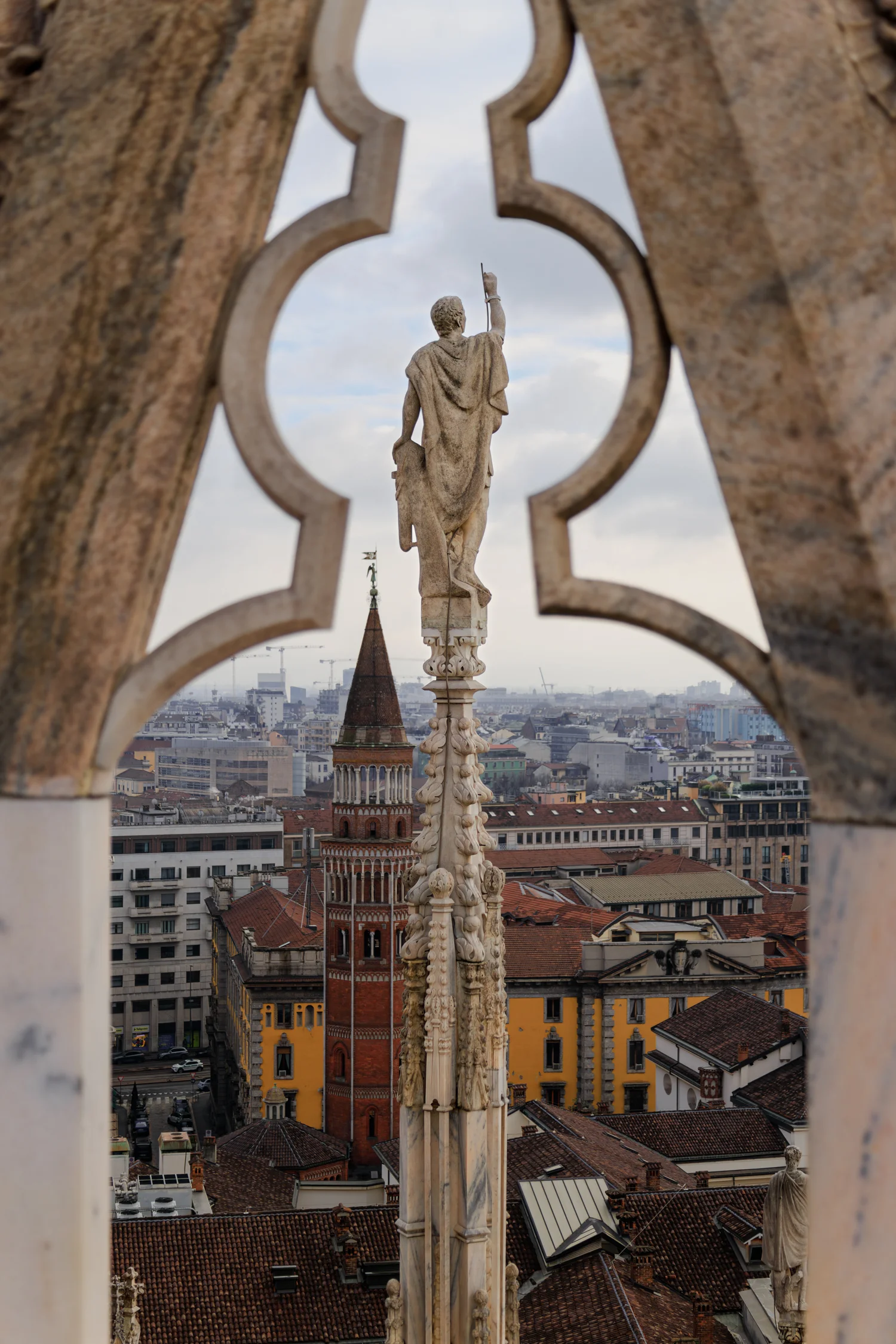 Benjamin Edward Birch Architectural Photography Toronto Ontario Canada. Milan, Italy, Duomo di Milano. Travel Photographer.