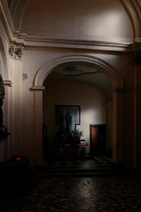 Benjamin Edward Birch Architectural Photography Toronto Ontario Canada. Milan, Italy, San Bernardino alle Ossa Milano Skull Church Bone Church